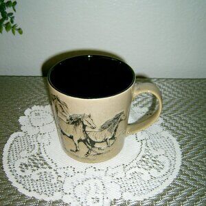 Beige HorsesThemed Mug Mug 
